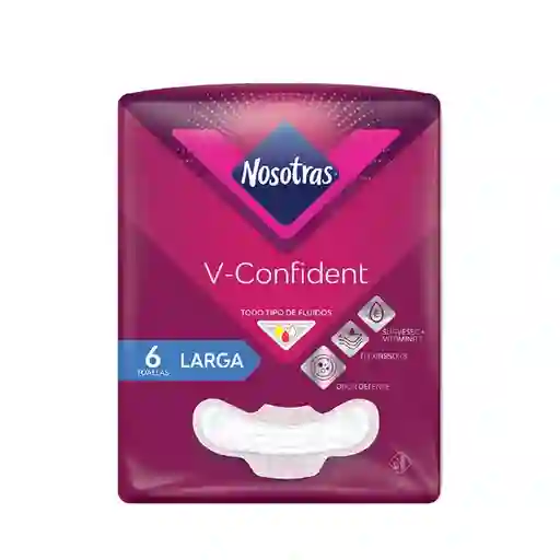 Nosotras Toalla V-Confident Larga