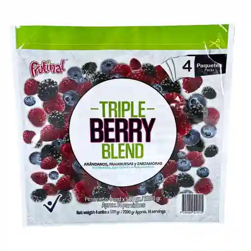 Frutinal Mix de Frutos Rojos Congelados