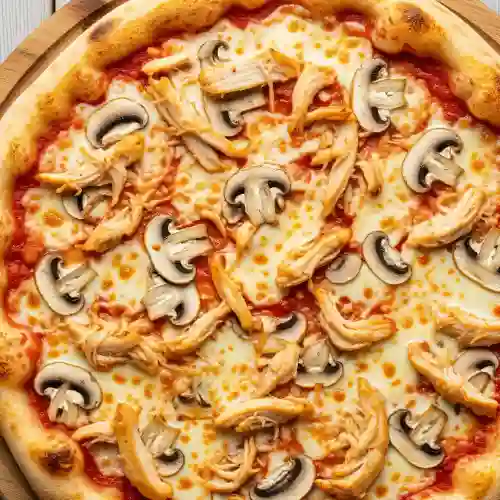 Pollo con Champiñones Mediana