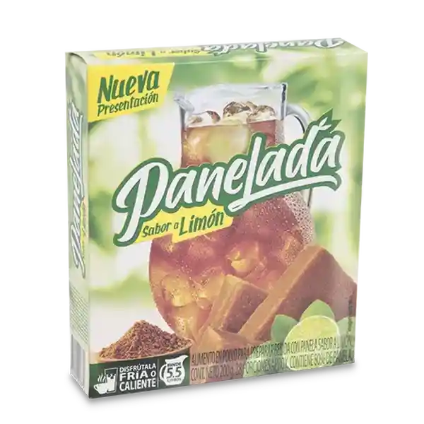 Panela Colombia Pulverizada Sachet Limón