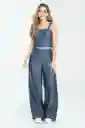 Top Tirantes Cantabria Color Azul Oscuro Talla XS Ragged
