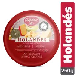 Alpina Queso Holandés Rueda 250 g