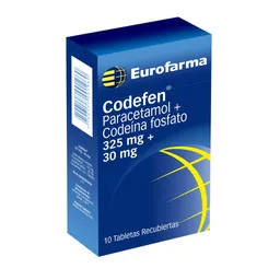 Codefen paracetamol + Codeina  fosfato  (325 mg / 30 mg)