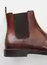 Botines Monóvar Cuero Talla 43 Hombre Mango