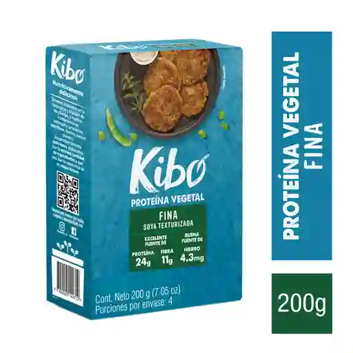 Kibo Proteína Vegetal de Soya Fina