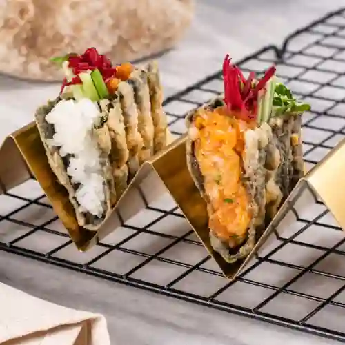 Nori Taco de Salmón X 2