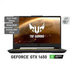 Asus Computador Gaming Tuf 10300H 8Gb 512Gb SDD FX506LH-HN002T