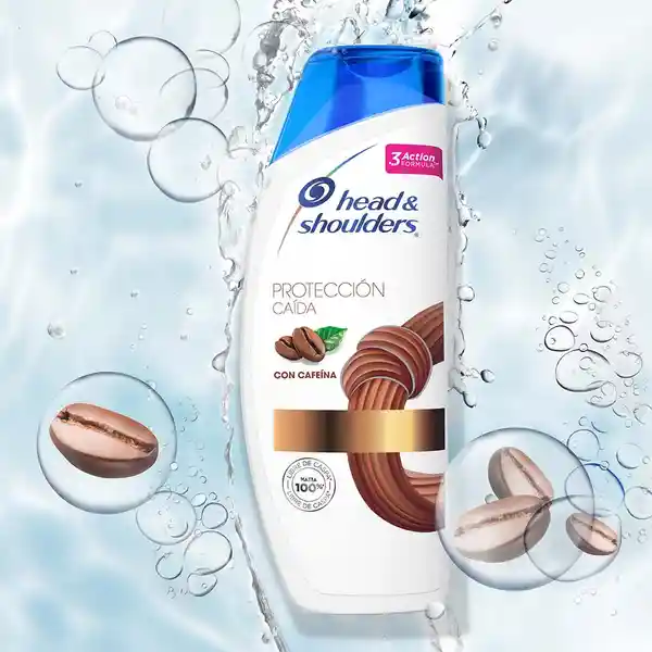 Shampoo Head Shoulders Proteccion Caida con Cafeina Control Caspa Champu Head and Shoulders 700 ml