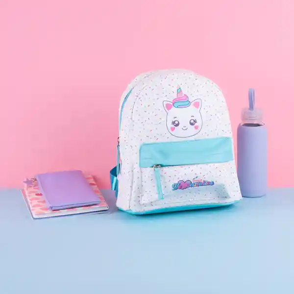 Maleta Infantil Serie Mis Pastelitos Blanca Miniso