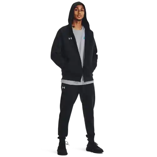 Under Armour Chaqueta Rival Fleece de Hombre Negro Talla LG