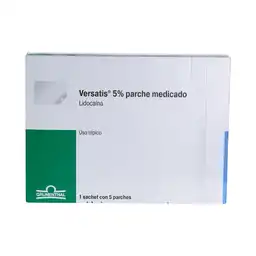 Versatis Grunenthal Colombiana 5 Parches 15 Uds P 107205