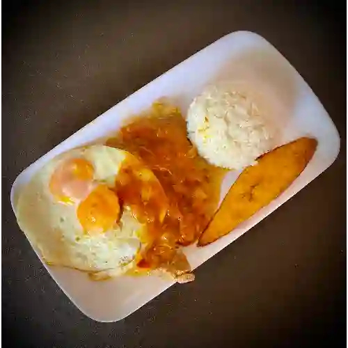 Bistec a Caballo (desayuno)
