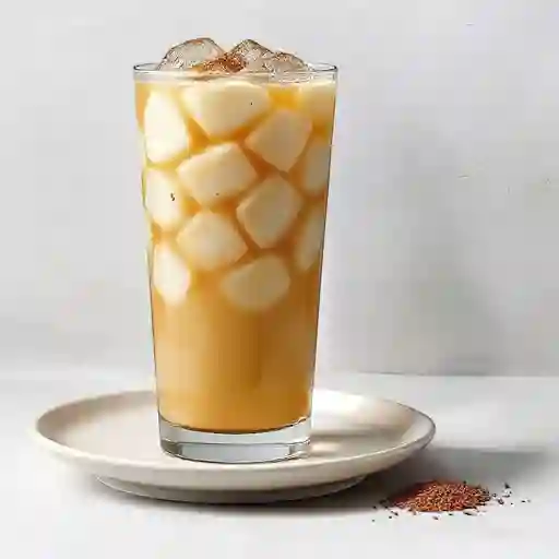 Iced chai latte