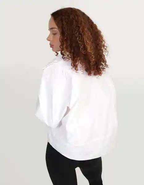 Top Aerie Blanco Talla: LARGE 1835100 American Eagle
