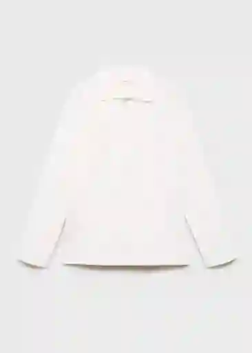 Polo Dani1 Blanco Talla 12 Niños Mango