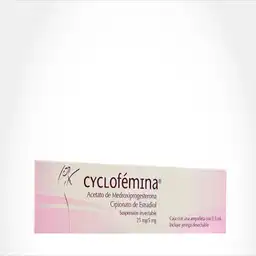 Cyclofémina Suspensión Inyectable (25 mg / 5 mg)