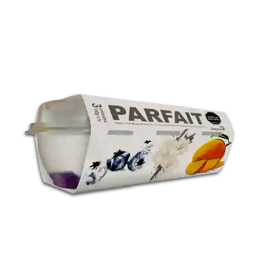 Paca X 3 Unid Yogurt Griego Parfait X 160 Gr