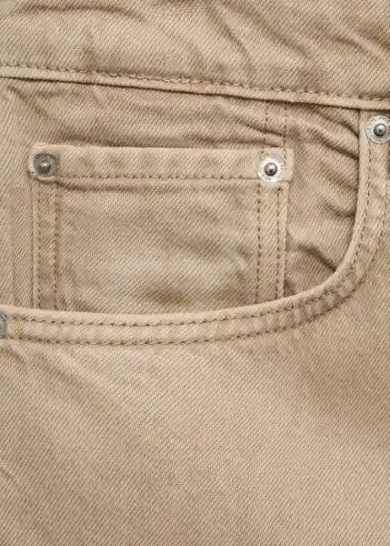 Bermuda Jarod Piedra Talla 42 Hombre Mango