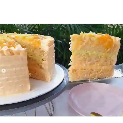 Porcion de Torta de Mango