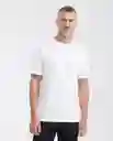 Camiseta Manga Corta Water Repelent Blanco Claro T M Chevignon
