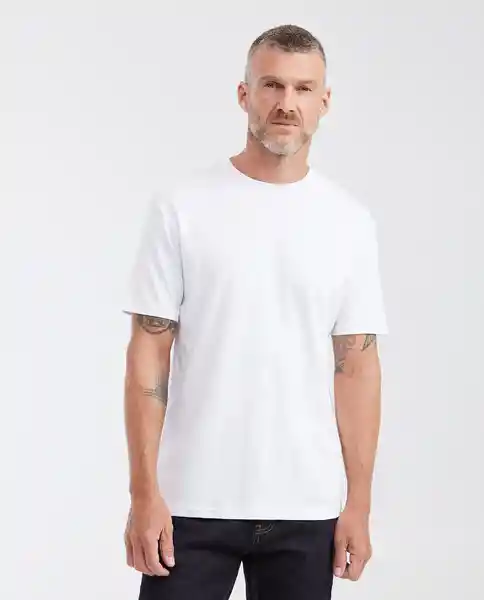 Camiseta Manga Corta Water Repelent Blanco Claro T M Chevignon