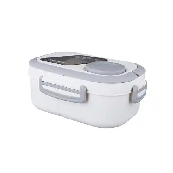Contenedor Alimentos Doble Capa Con Asa 1200 mL Serie Miniso