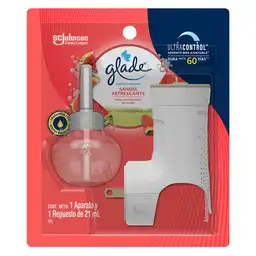 Glade Pack Aparato Ambientador Aceite Natural y Repuesto 2 Und