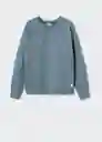 Sudadera Classic Azul Talla 21 Teen Niños Mango