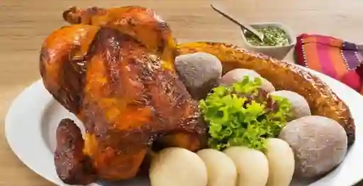 1/4 pollo asado