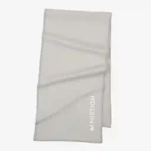 Mission Toalla Refrescante y Transpirable Gris Claro