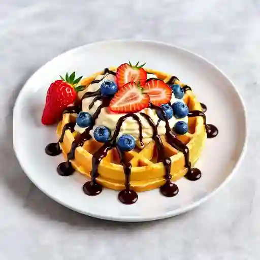 Blue Berry Waffle