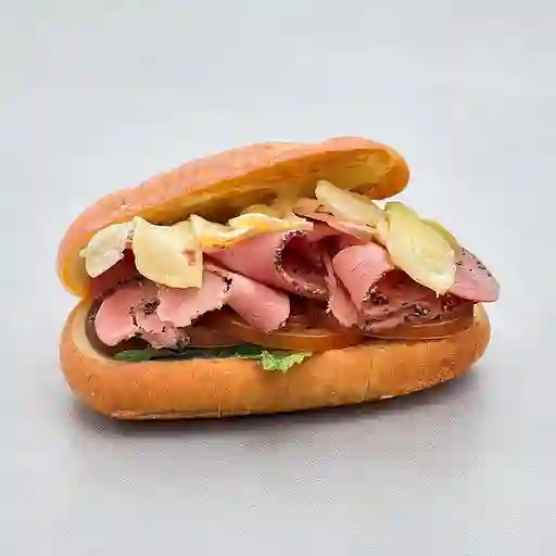 Sándwich de roast beef