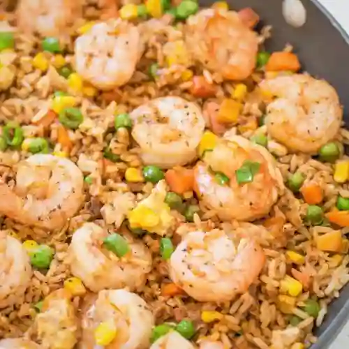 Arroz Chino con Camarones