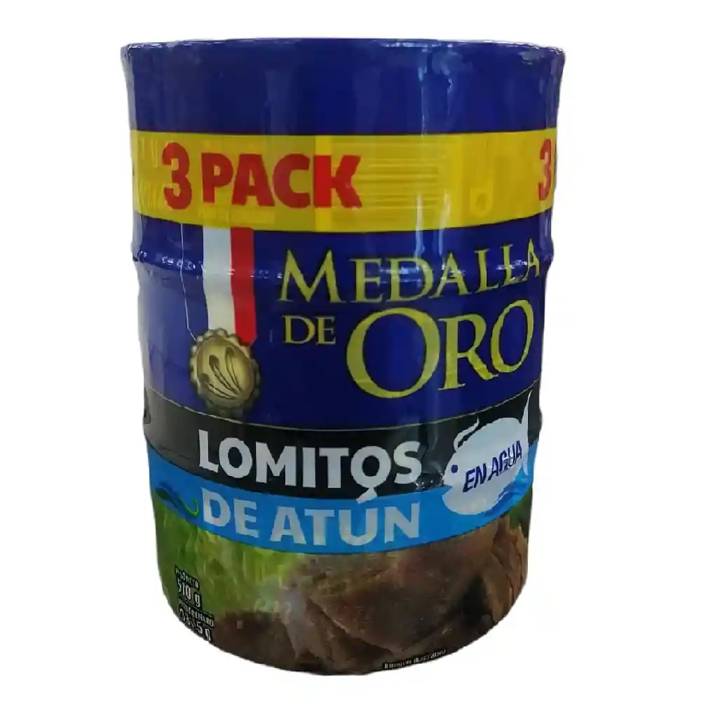 Medalla De Oro Lomitos de Atún en Agua 