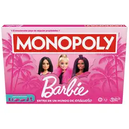 Hasbro Gaming Juego de Mesa Monopoly Barbie
