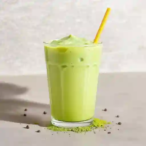 Matcha latte frio