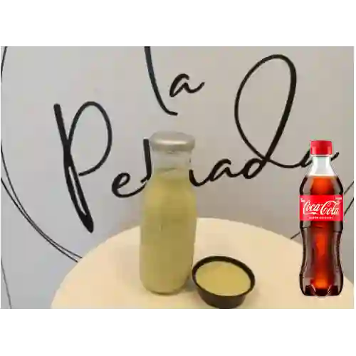 Combo Salsa Guasacaca + Coca Cola Original 400 ml