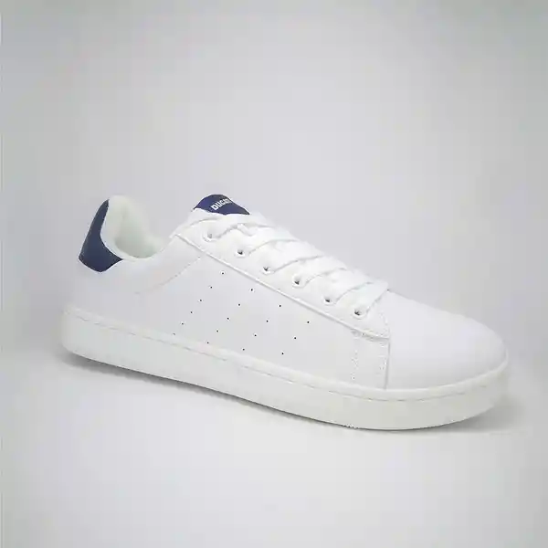 Tenis Zto White Navy Blue Talla 4.5 YW213504H Ducati