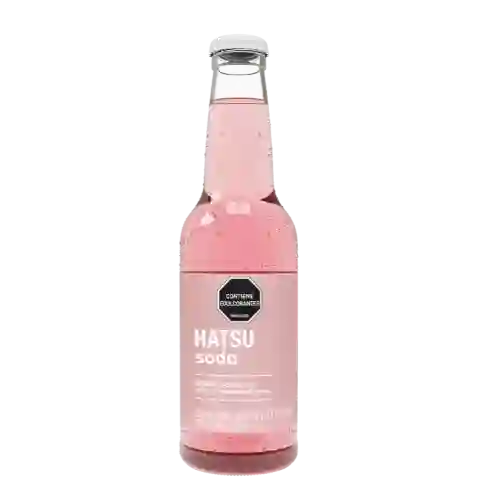 Soda Hatsu Frambuesa y Rosa