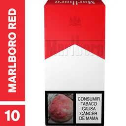 Marlboro Rojo​ X 10 Cigarrillos