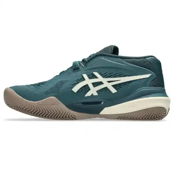 Asics Tenis Gel-Resolution x Clay Hombre Verde Talla 9