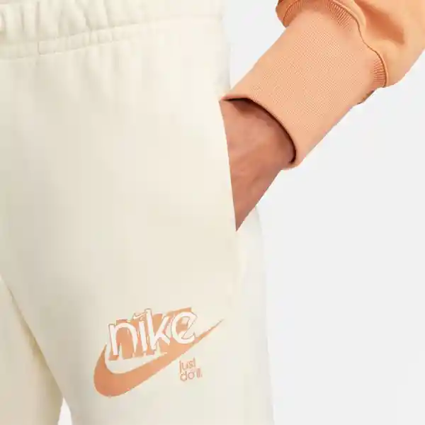 Nike Pantalón Nsw Club Flc Ft Gx Wide Blanco L Ref: FN3634-113