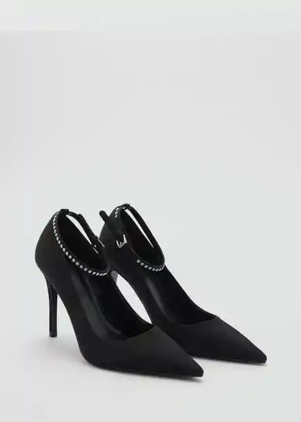 Zapatos Piedri Negro Talla 38 Mujer Mango