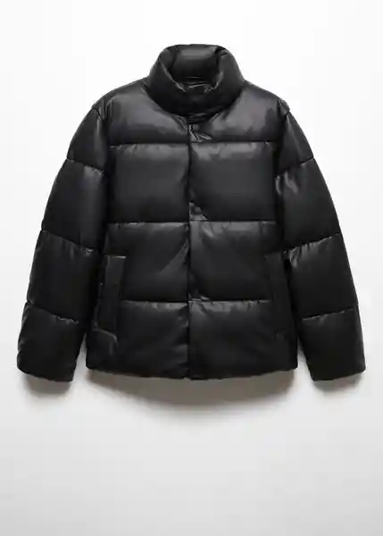 Abrigo Anorak Boulder Negro Talla XXL Hombre Mango