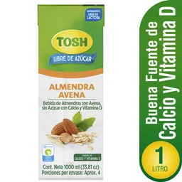 Tosh Bebida de Almendras y Avena