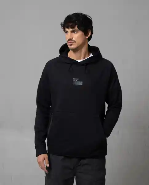 Buzo Hombre Negro Talla M 181G002 Rifle