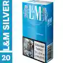 Cigarrillos L & M Silver Evo Cajetilla (20 Und)