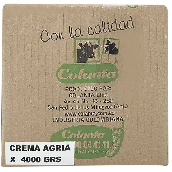 Colanta Queso Crema Para Untar Caja