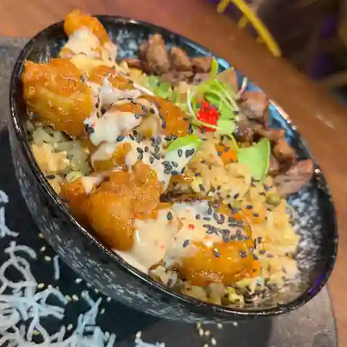 Arroz mar y tierra especial
