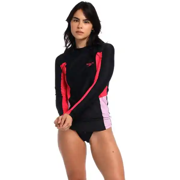 Camiseta Manga Larga Sunshine Raspberry Mujer Talla XXL Speedo